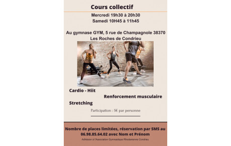 Cours Adultes 2025-2026